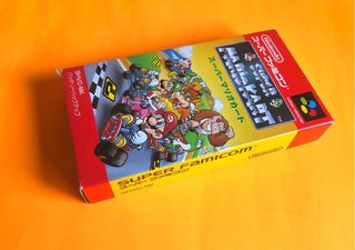 Super Mario Kart - SNES completo super famicom