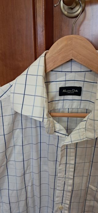 Camisa Massimo Dutti cuadros