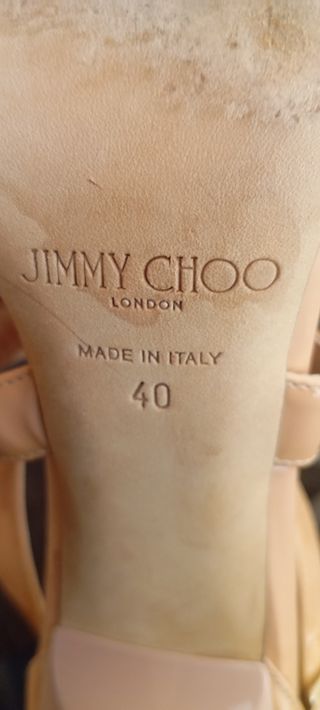 Sandalias Jimmy Choo beige
