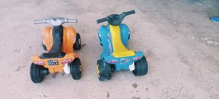 2 Quads eléctricos niños