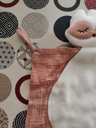 DouDou Bebé-mapache Rosa NUEVO