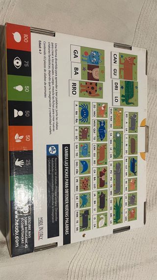 Fantasilabas - Juego de sílabas 4-7
