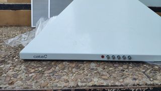 Campana Cata Omega 600 WH blanca + antirretorno