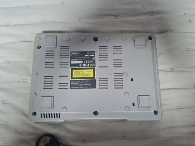 PS1 (PlayStation 1) Grigio argento pieno