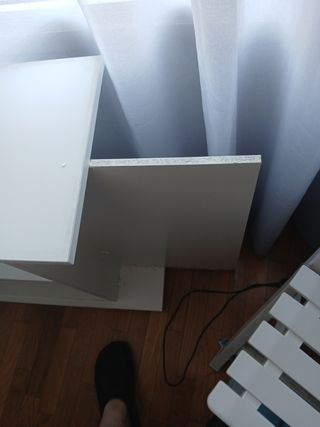 Mesa acuario blanca 80cm