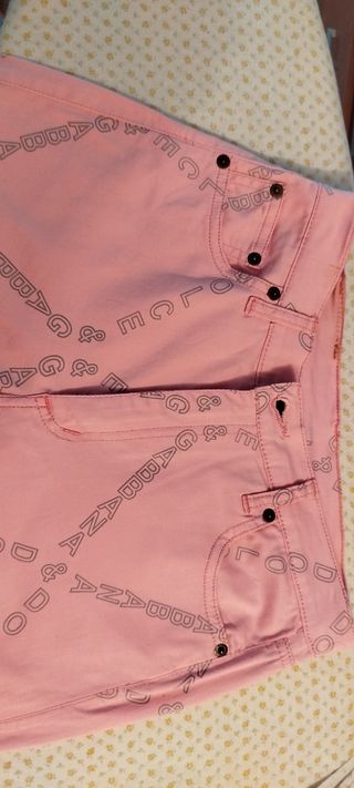 Vaqueros Dolce & Gabbana rosa, talla M