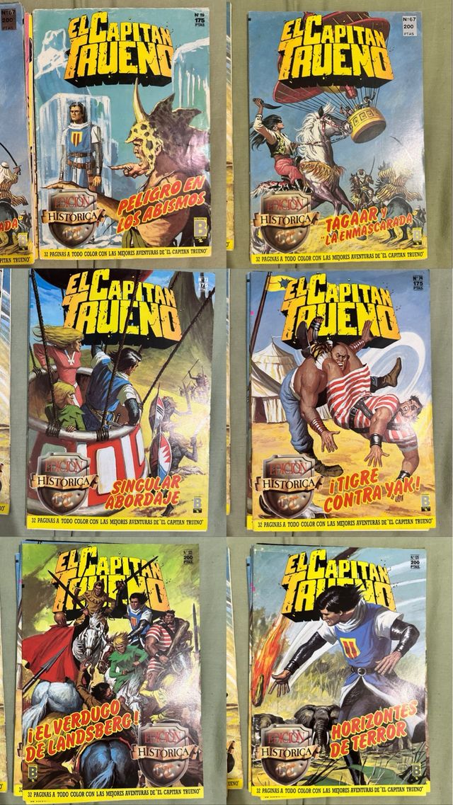 Comics El Capitan Trueno