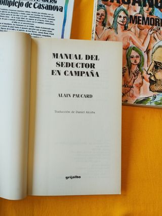 Manual del seductor en campaña/ Casanova Memorias/