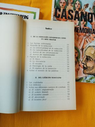 Manual del seductor en campaña/ Casanova Memorias/
