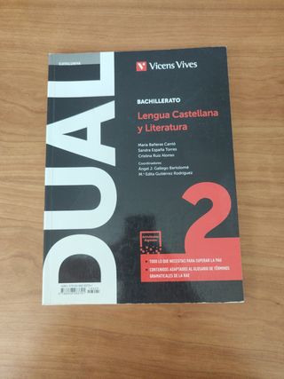 DUAL LENGUA Y LITERATURA 2 BACH(DIGITAL+LIBRO+ACT)
