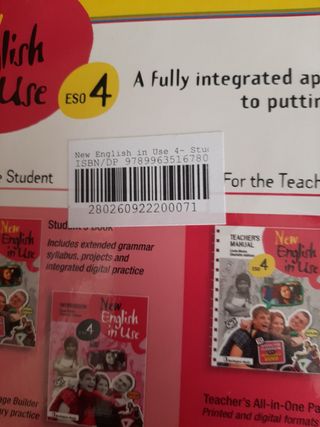 New English in Use ESO 4 Student's Book