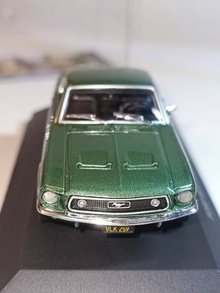 FORD MUSTANG GT 390 (1968) ESCALA 1/43
COLOR VERDE