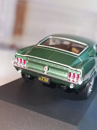 FORD MUSTANG GT 390 (1968) ESCALA 1/43
COLOR VERDE