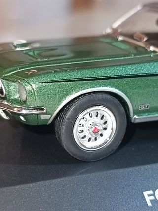 FORD MUSTANG GT 390 (1968) ESCALA 1/43
COLOR VERDE