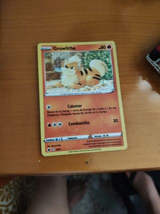 Carta Pokémon Growlithe - 64/15