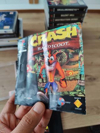 Crash Bandicoot PS1 PAL España
