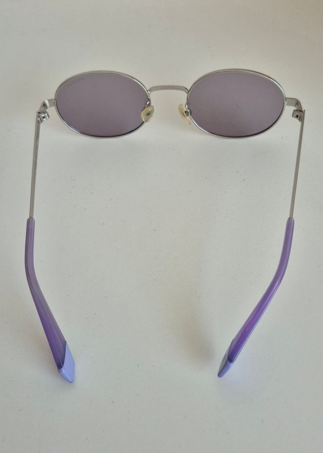 Gafas Polaroid - Moradas y Plateadas