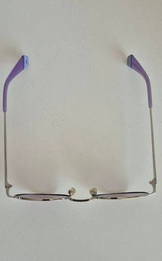 Gafas Polaroid - Moradas y Plateadas