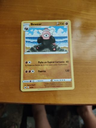 Carta Pokémon Bewear - 12/15