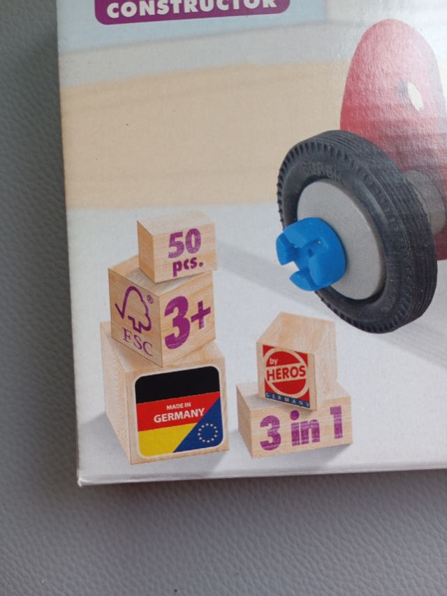 Eichhorn Constructor: 3 coches en 1