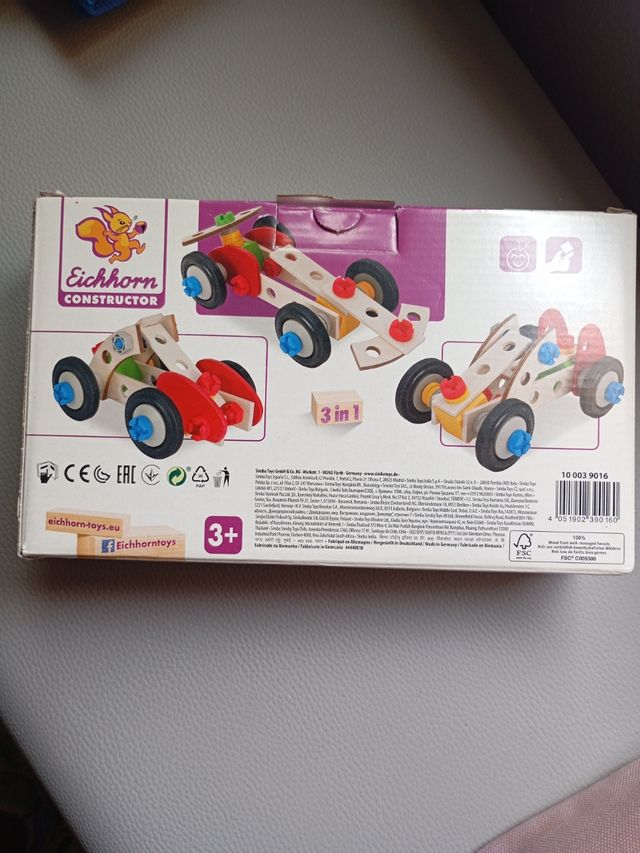 Eichhorn Constructor: 3 coches en 1