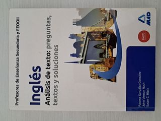 Oposiciones secundaria Inglés