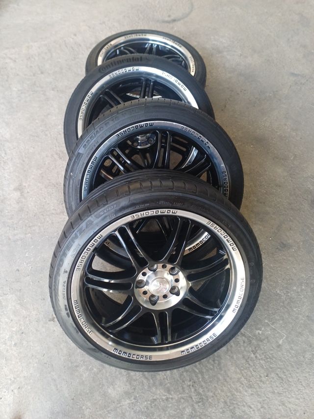 Llantas garganta Momo Corse 5x112