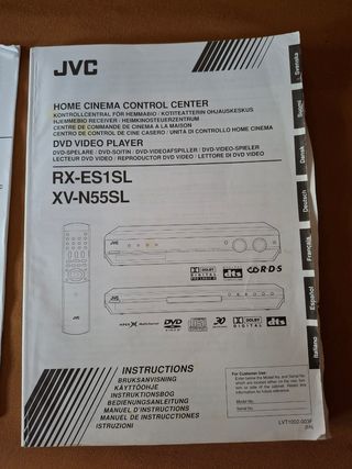 Home Cinema JVC - Reproductor DVD
