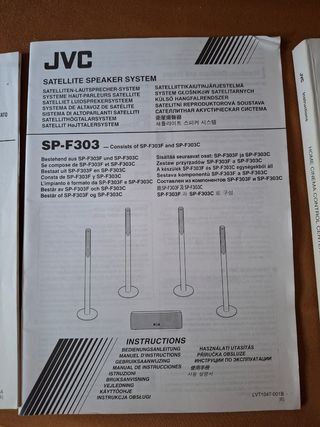 Home Cinema JVC - Reproductor DVD