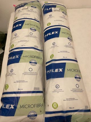 2 Almohadas Flex Microfibra 135cm