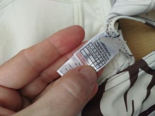 Bikini marrón-beige hojas