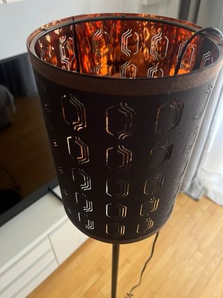 Lámpara pie IKEA - Negra