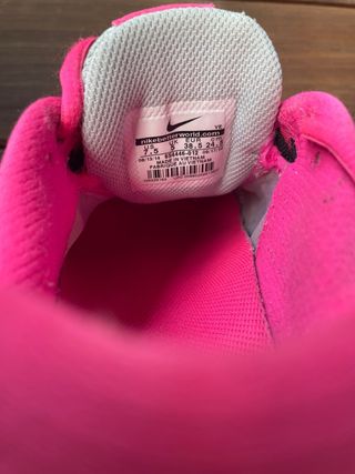 scarpa ginnastica Nike rosa e grigio - 38.5