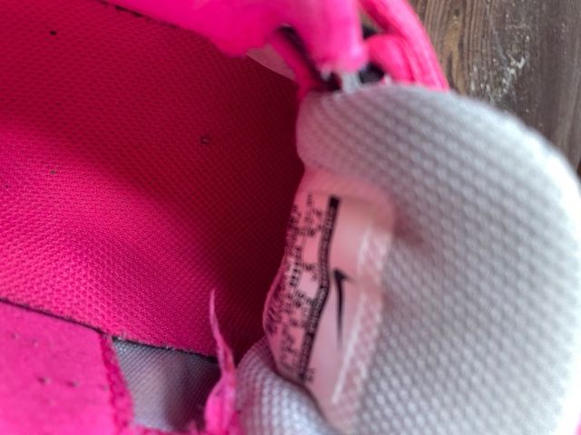 scarpa ginnastica Nike rosa e grigio - 38.5