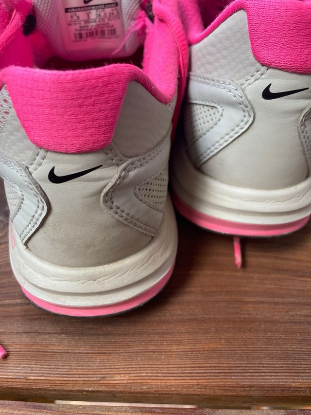 scarpa ginnastica Nike rosa e grigio - 38.5