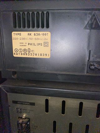 Equipo música Aiwa vintage