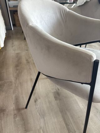 silla tercipelo