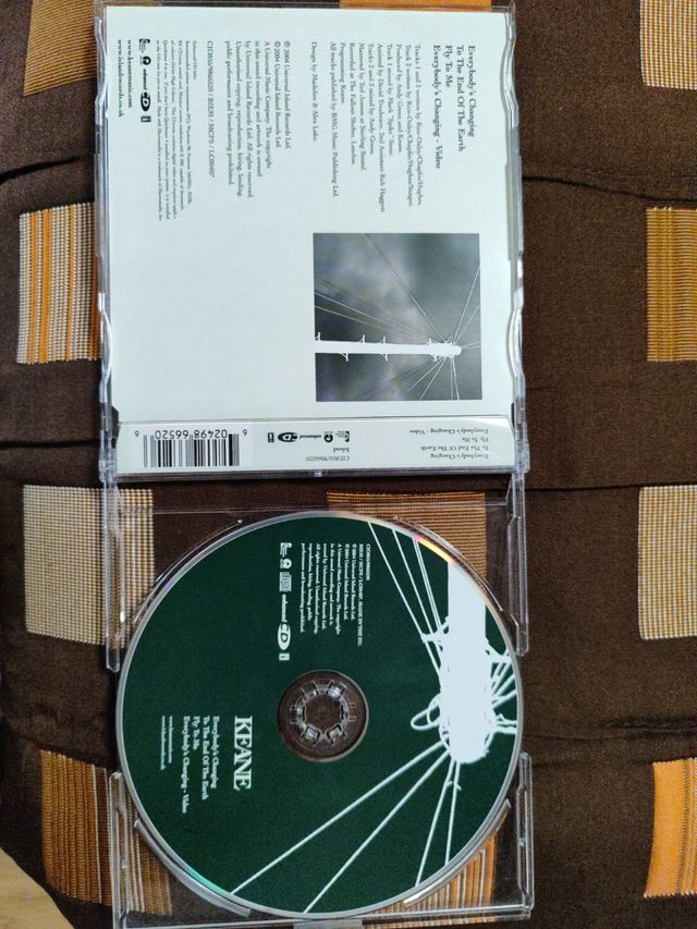 CD Single Keane - Everybody's Changing