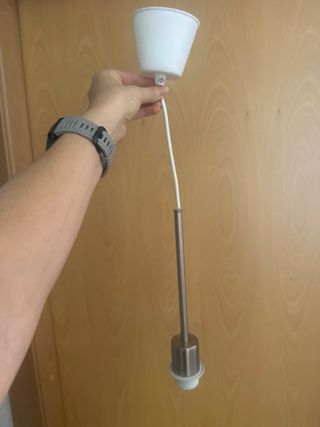 Lampara colgante acero - Moderna