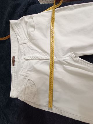 Pantalones vaqueros Adolfo Domínguez blancos
