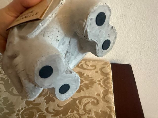 Vela elefante gris cerámica