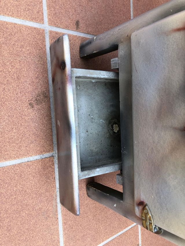 Nevera antigua hielo