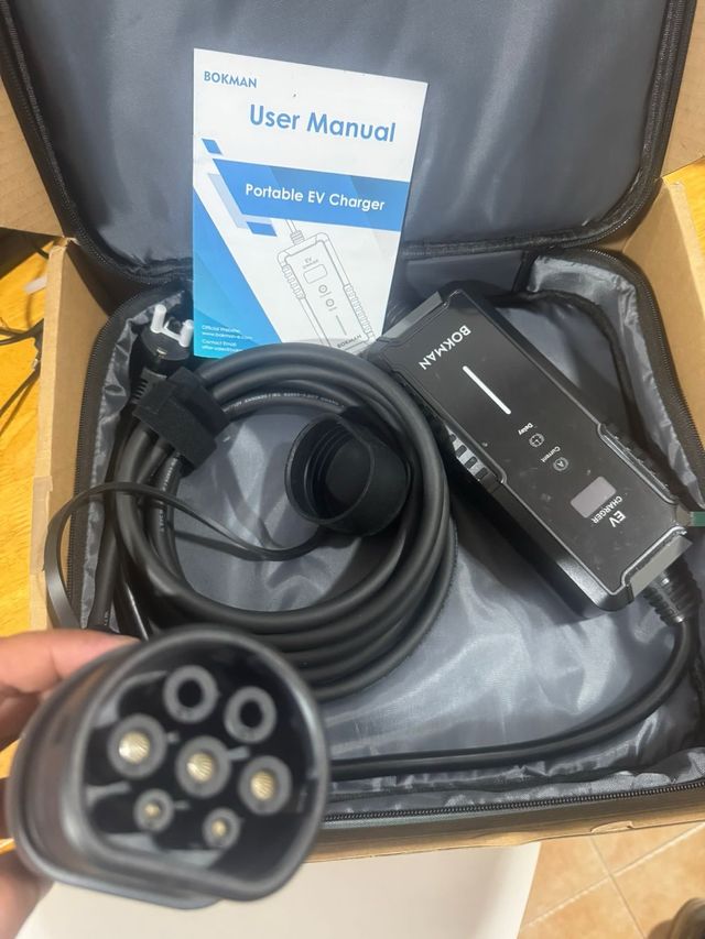 Cargador electrico portátil