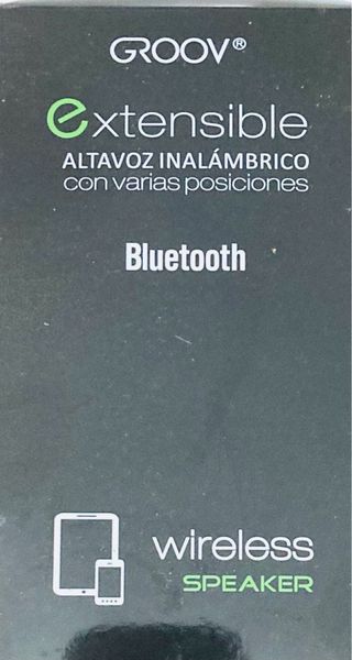 Altavoz Groov extensible rojo