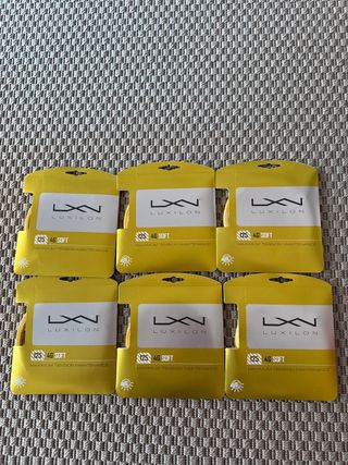6 Cordajes Luxilon 4G Soft 125