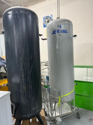 Depósitos aire 500l - vertical compresor 100l