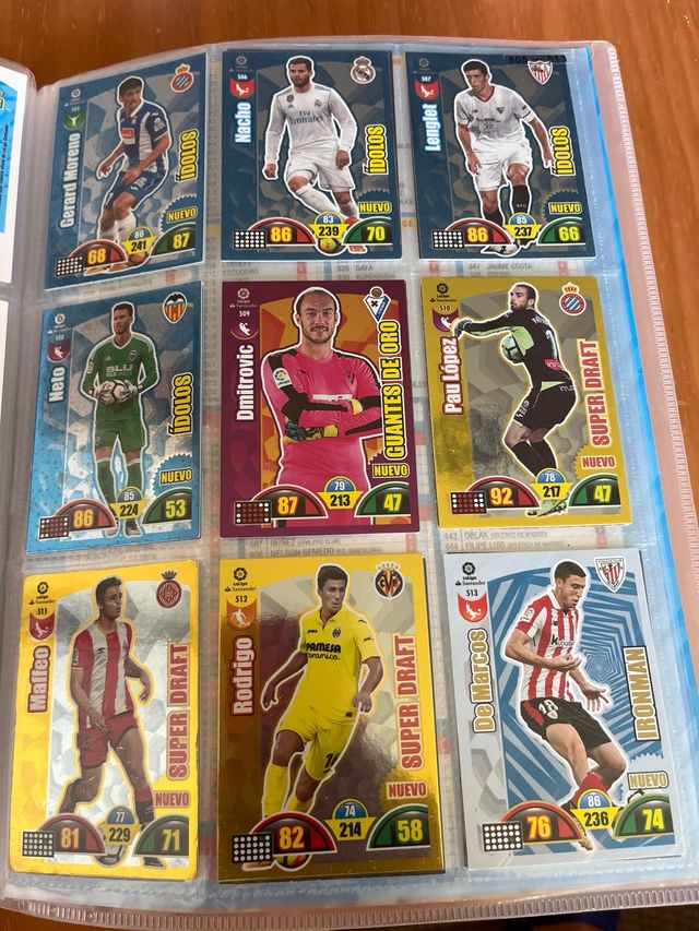 Álbum Adrenalyn XL 2017-18 LaLiga COMPLETO