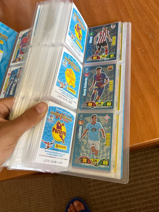 Álbum Adrenalyn XL 2017-18 LaLiga COMPLETO