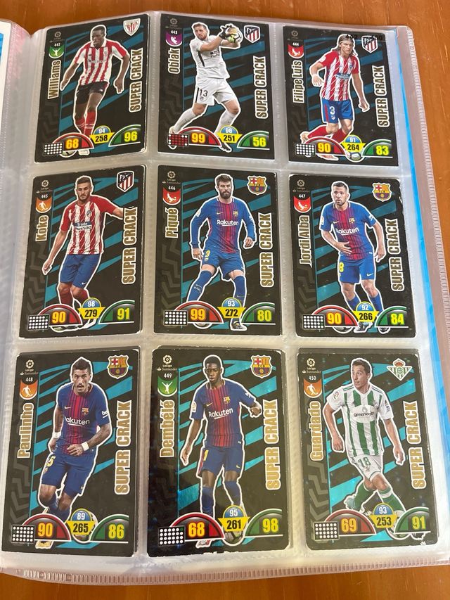 Álbum Adrenalyn XL 2017-18 LaLiga COMPLETO