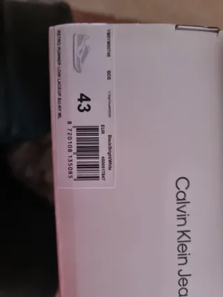 Zapatillas Calvin Klein Retro Runner 43